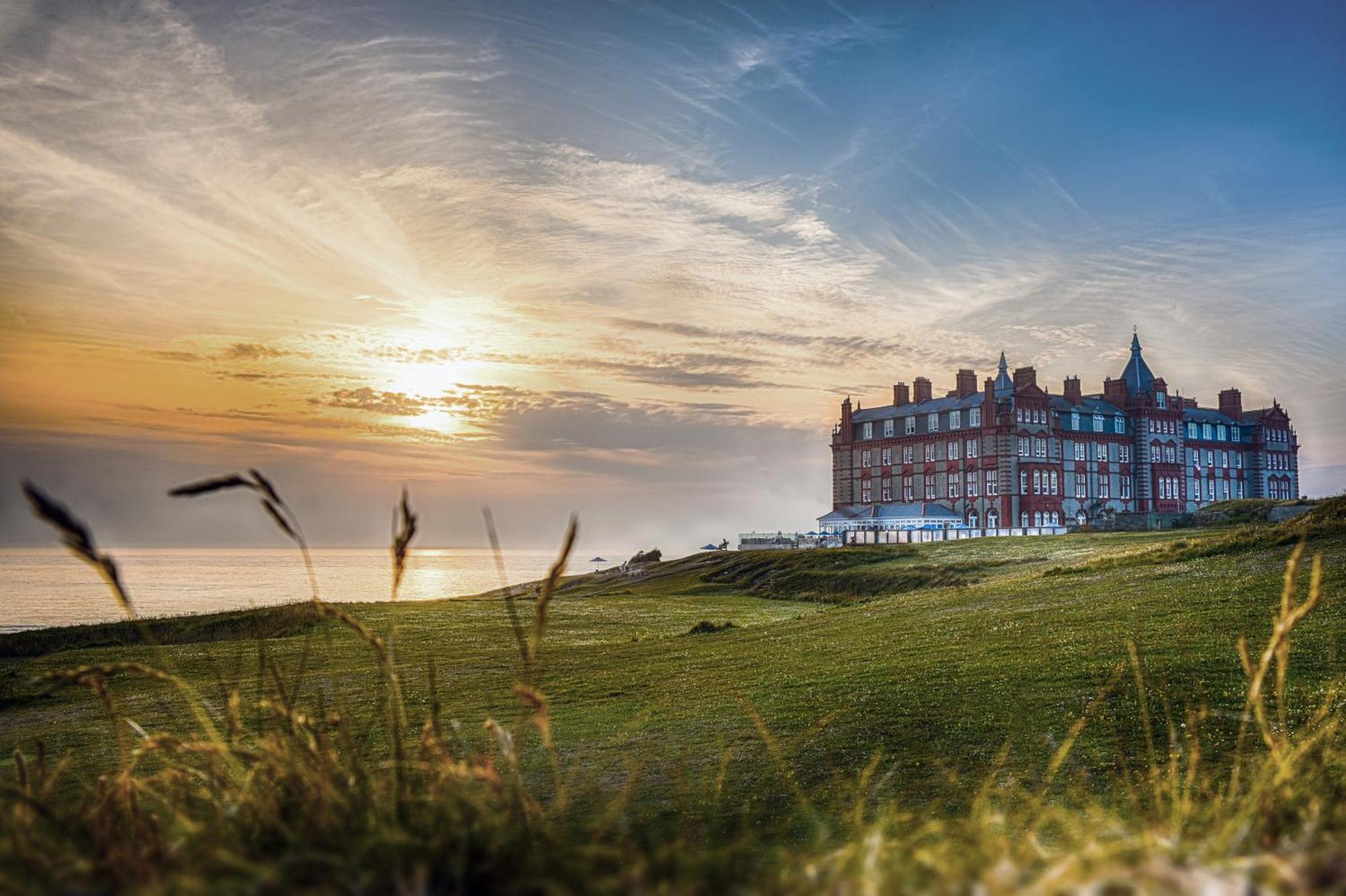The Headland Hotel And Spa Newquay  Bagian luar foto